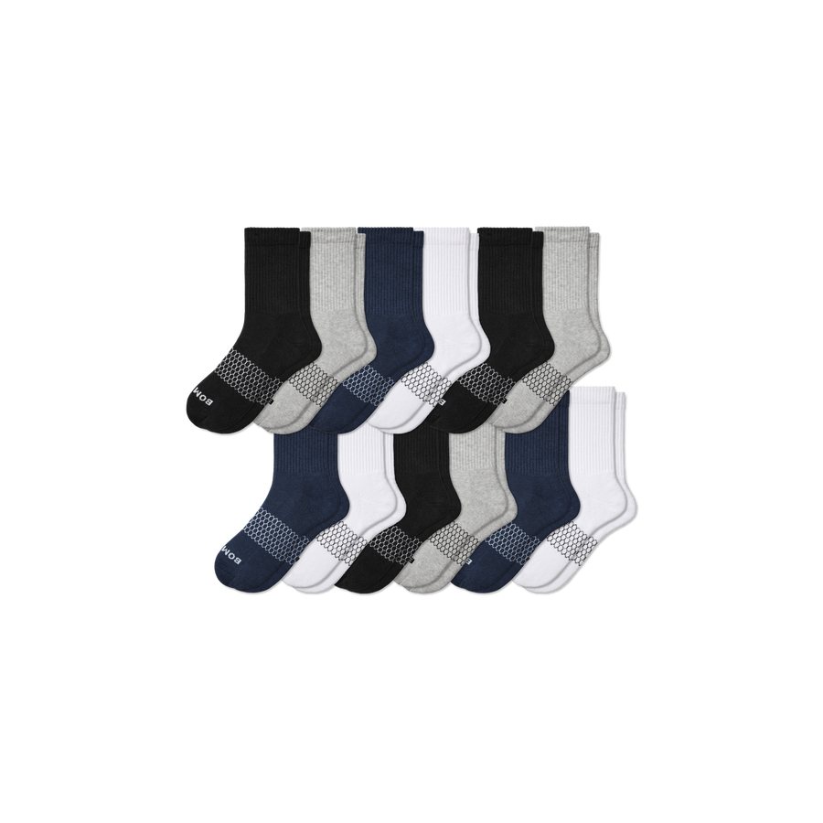 Women's Solids Half Calf Sock 12-Pack - Easy Pair