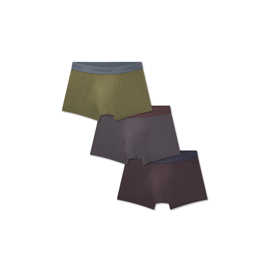 Men's Cotton Modal Blend Trunk 3-Pack - Daily Comfort
