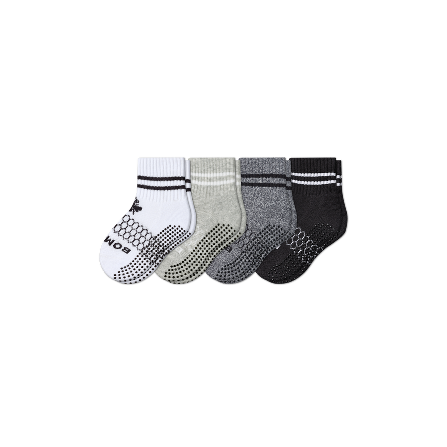 Toddler Gripper Calf Sock 4-Pack - Easy Choice