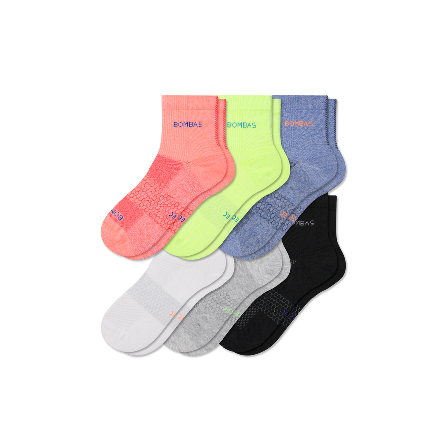 Men's Sport Quarter Sock 6-Pack - Easy Pair