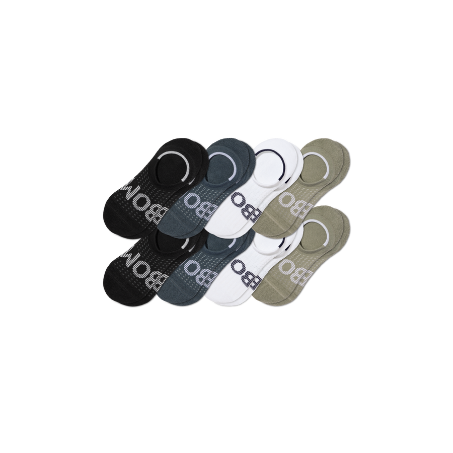 Men's All Sport No Show Sock 8-Pack - Simple Style