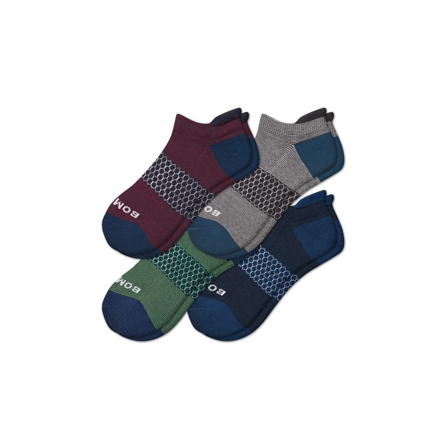 Men's Ankle Sock 4-Pack - Modern Touch
