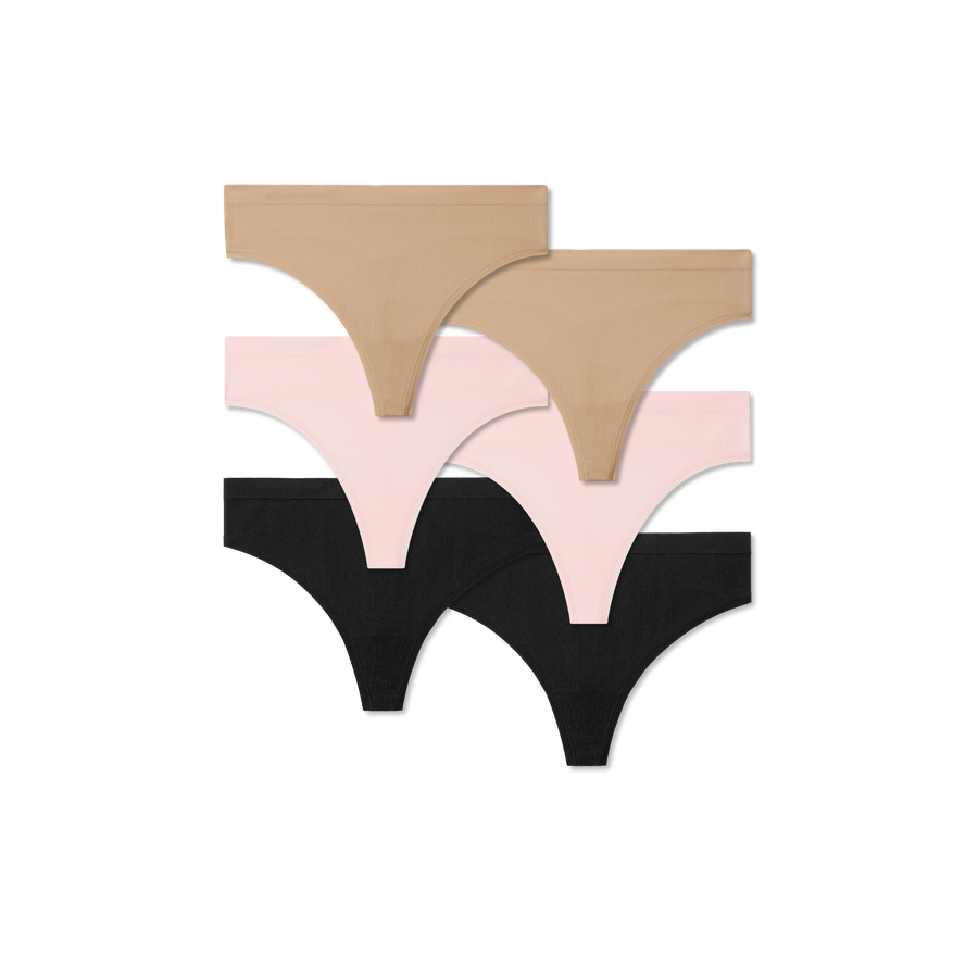 Women's Thong 6-Pack - Soft Support