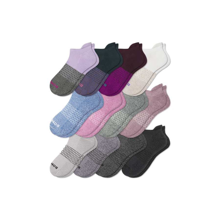 Women's Marl Ankle Sock 12-Pack - Fresh Step