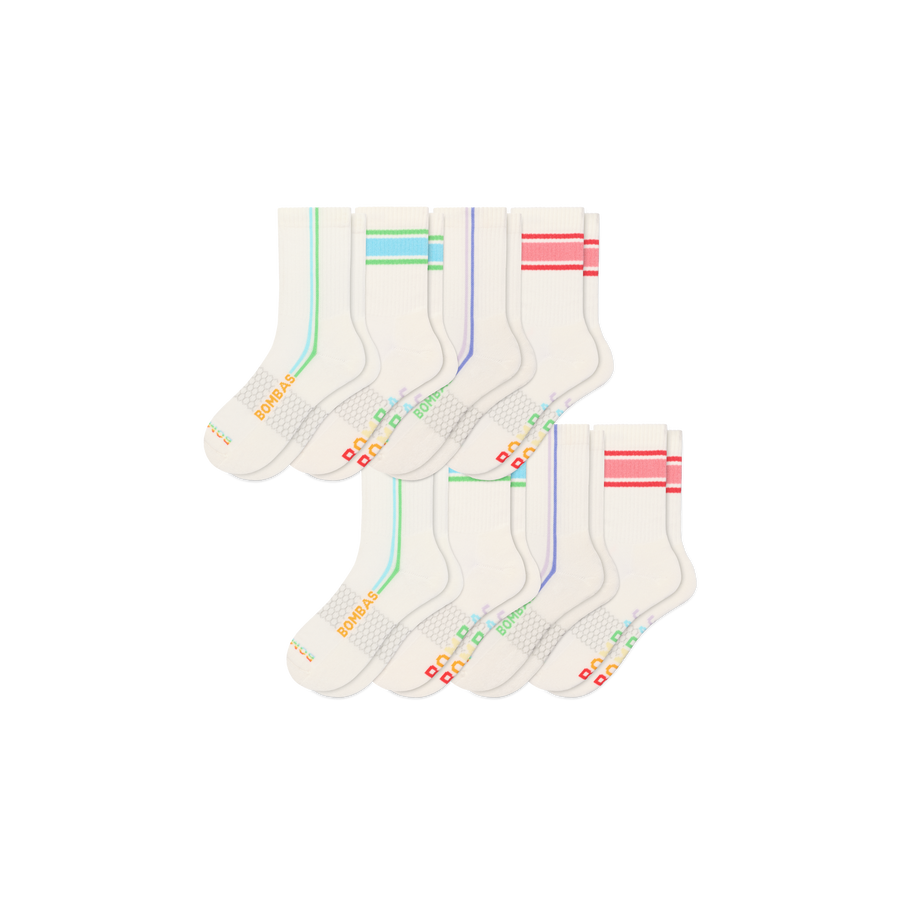 Pride Half Calf Sock 8-Pack - Daily Pick