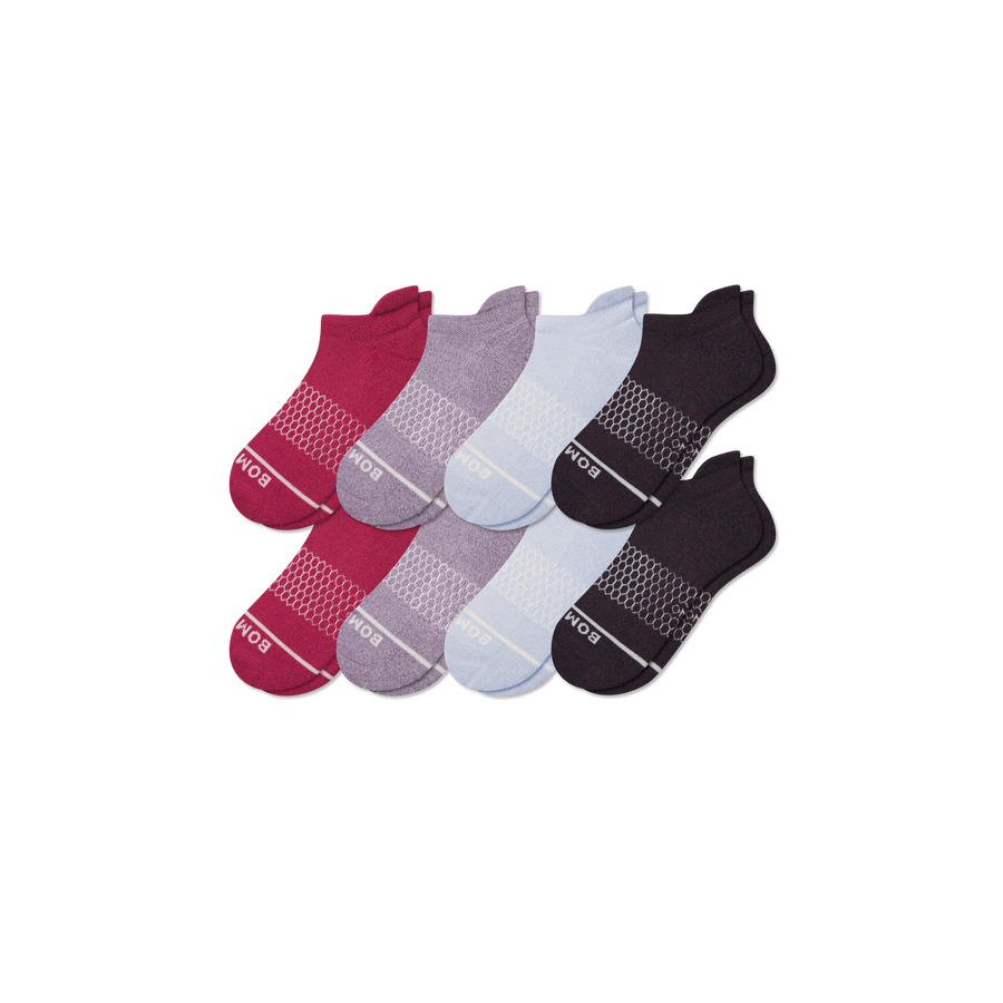 Women's Merino Wool Blend Ankle Sock 8-Pack - Premium Pick