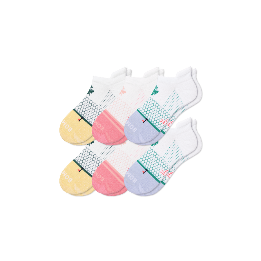 Women's Golf Ankle Sock 6-Pack - Modern Touch
