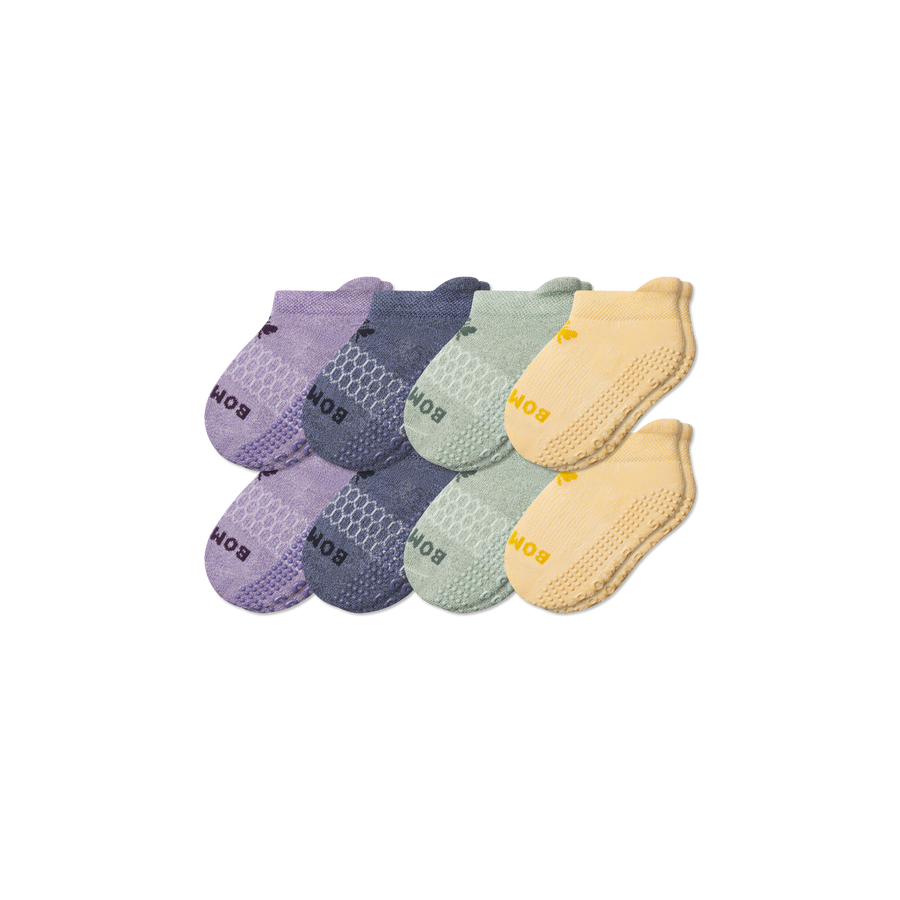 Toddler Gripper Ankle Sock 8-Pack - Daily Pick