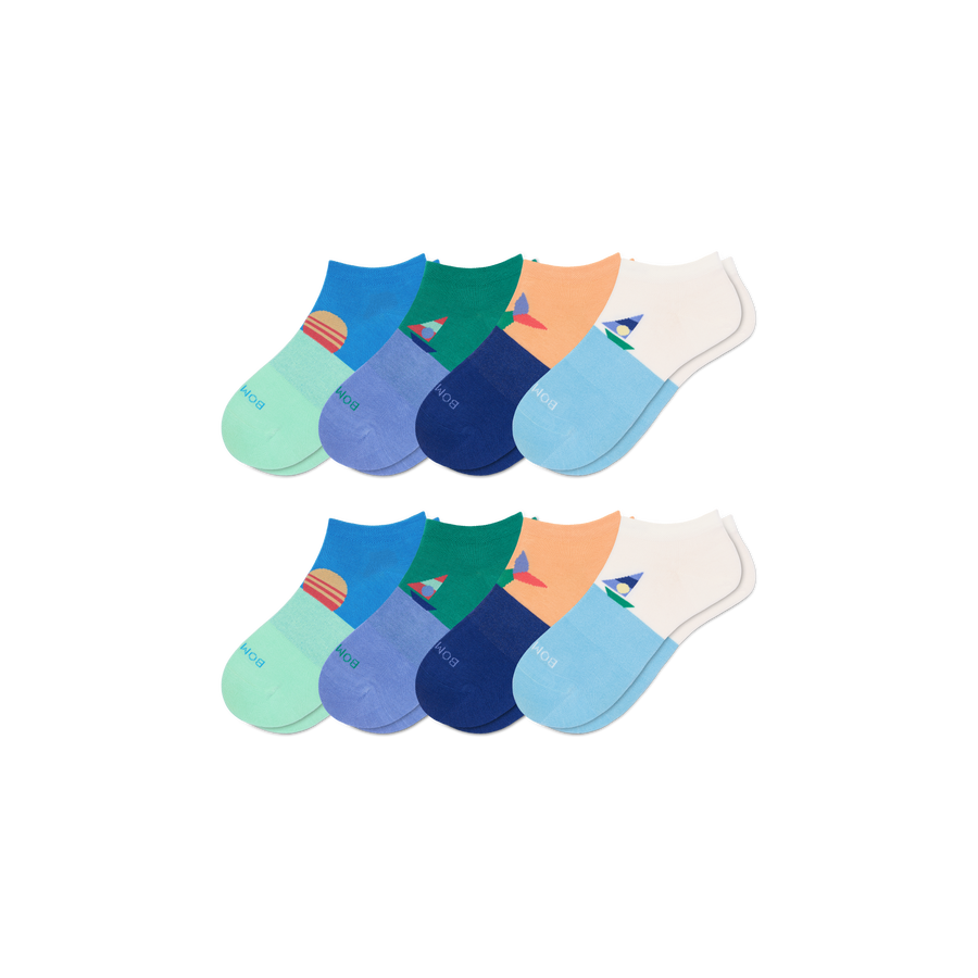 Youth Ankle Sock 8-Pack - Essential Ready