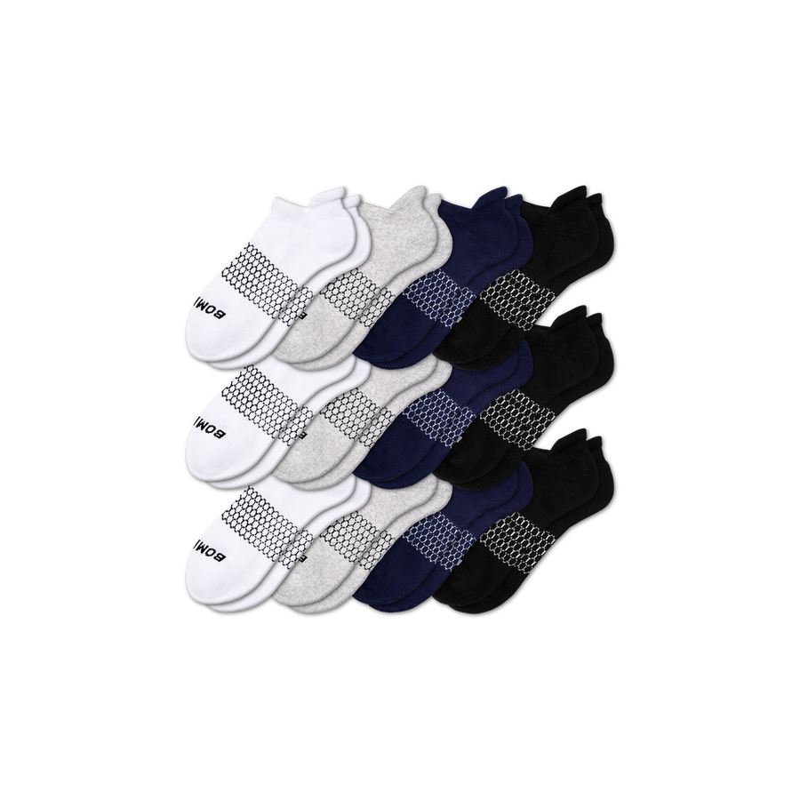 Men's Solids Ankle Sock 12-Pack - Daily Pick