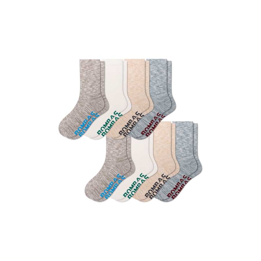 Men's Summer Ragg Half Calf Sock 8-Pack - Easy Choice