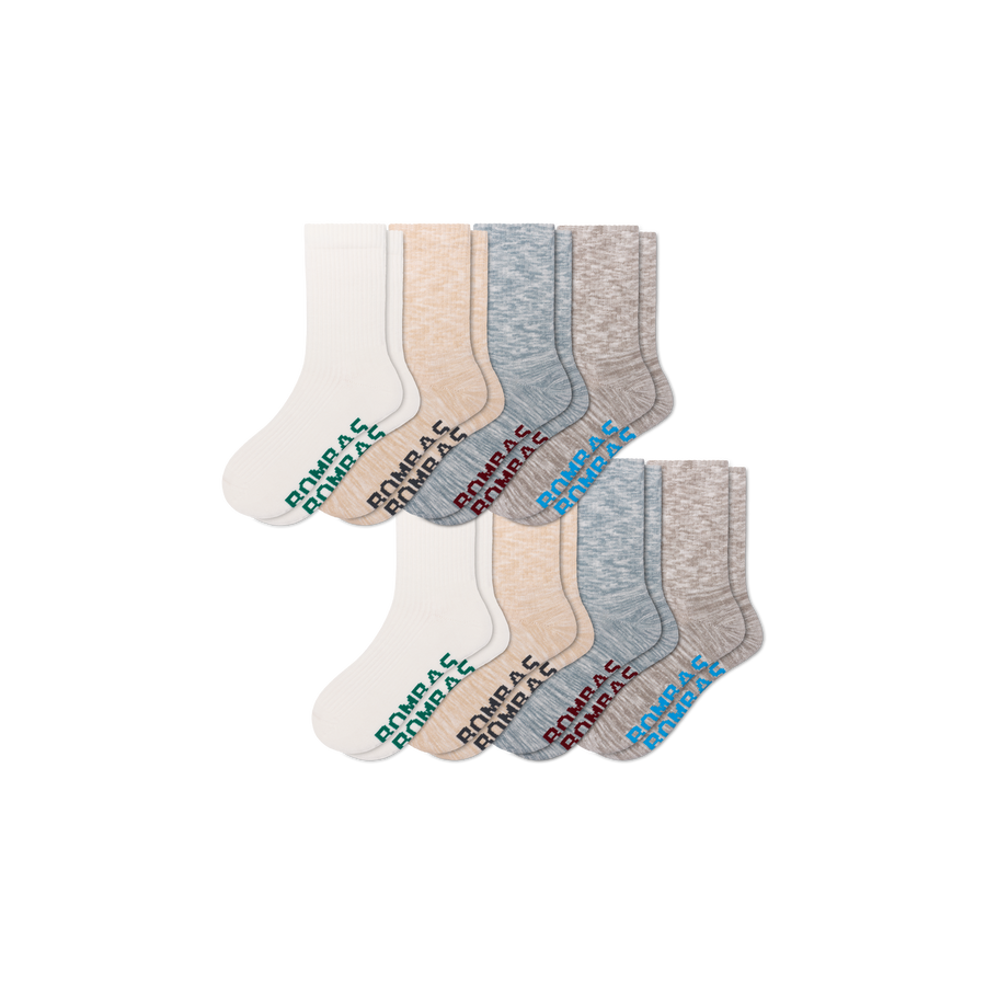 Women's Summer Ragg Half Calf Sock 8-Pack - Ready Pair